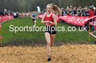 Junior girls, 2020 New Balance English Schools Champs., Sefton Park, Liverpool. Photo: David T. Hewitson/Sports for All Pics